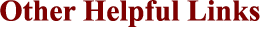 Other Helpful Links